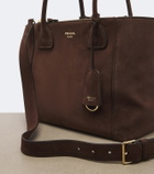 Prada Prada Nova Large suede tote bag
