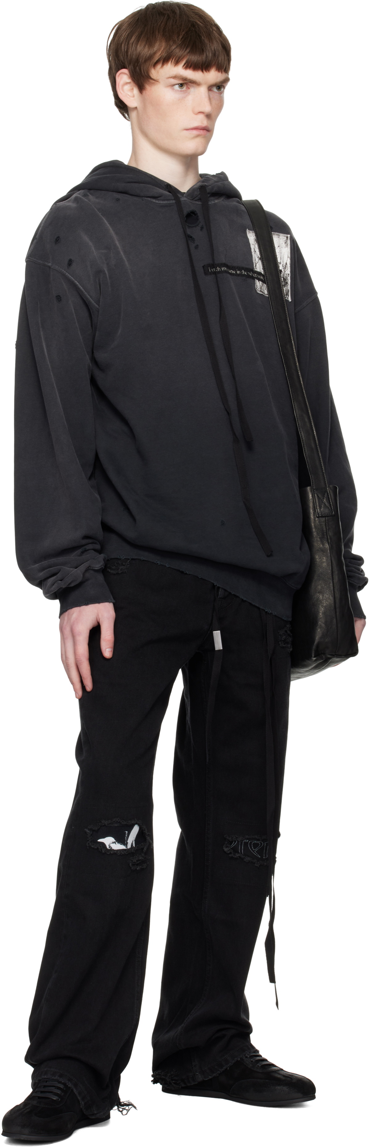 Ann Demeulemeester Black Ronald 5 Pocket Comfort Jeans