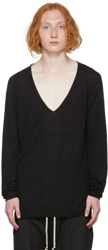 Photo: Rick Owens Black Cashmere Sweater