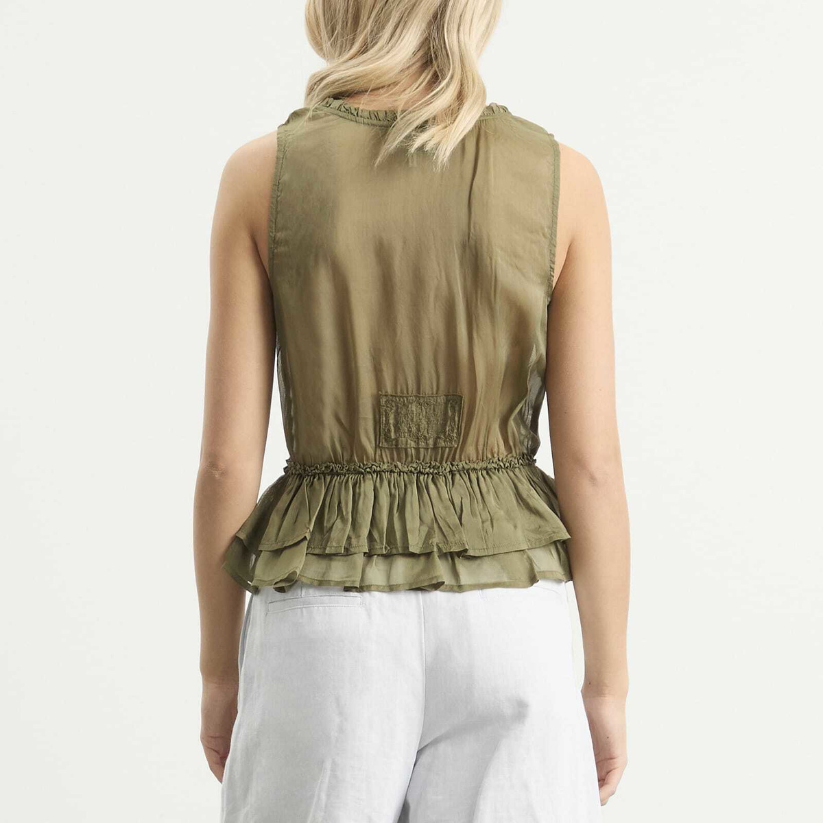 Damson Madder Women's Sasha Cami in Olive