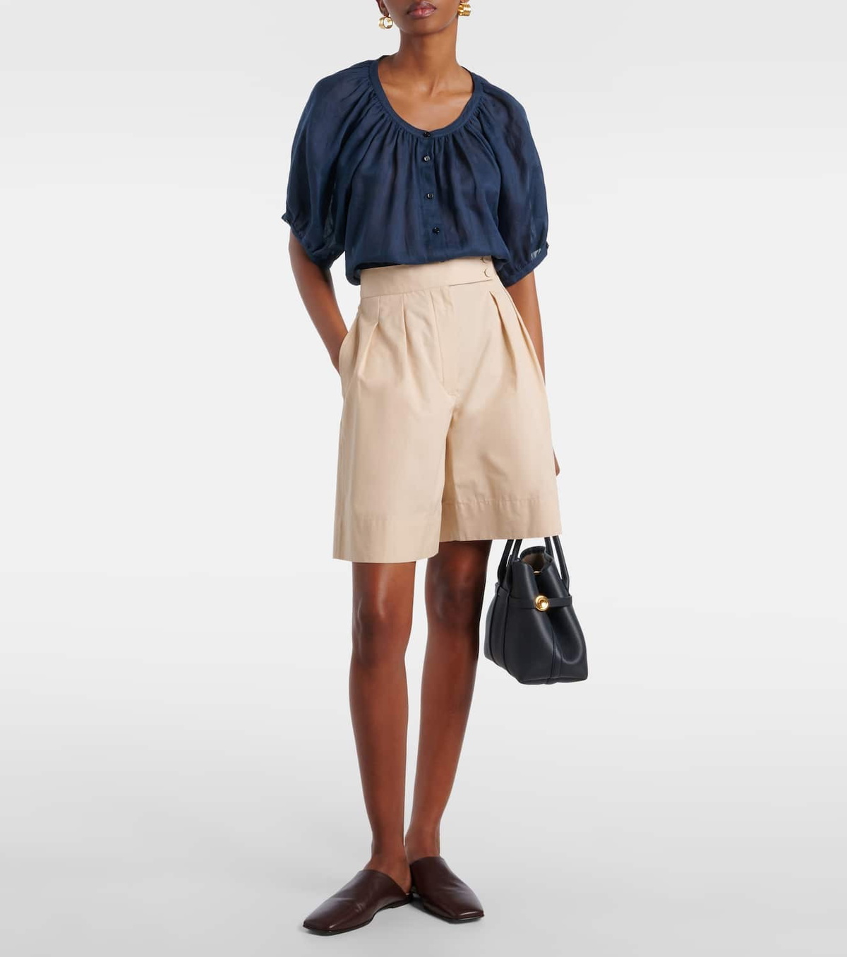 Loro Piana Gritt ramie shirt