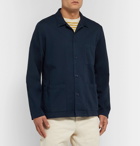 NN07 - Ezra Cotton-Blend Overshirt - Navy