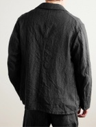 Kaptain Sunshine - Take Easy Pinstriped Wool-Twill Suit Jacket - Gray