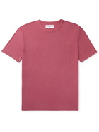 OFFICINE GÉNÉRALE - Pigment-Dyed Lyocell and Cotton-Blend Jersey T-Shirt - Pink