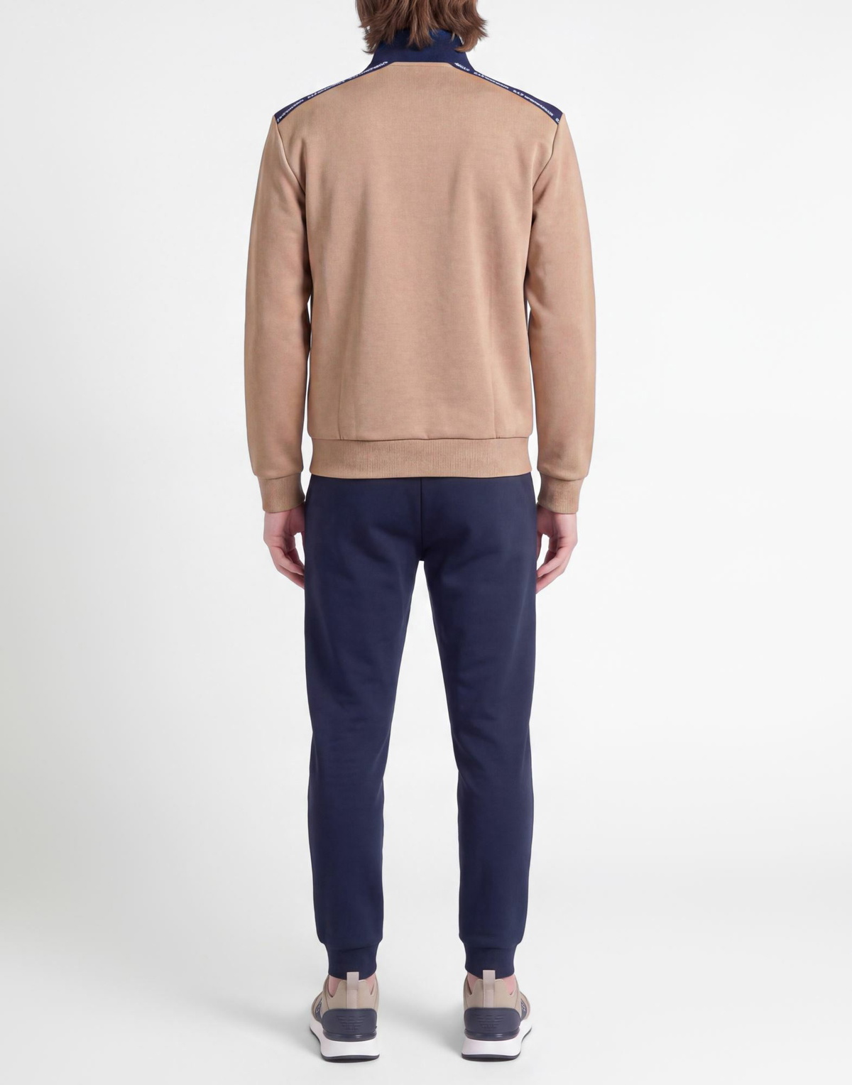 Ea7 Mens Sweatshirt in Sand