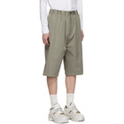 Maison Margiela Green Fine Twill Shorts