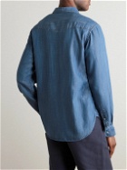 Officine Générale - Slim-Fit Lyocell-Chambray Shirt - Blue