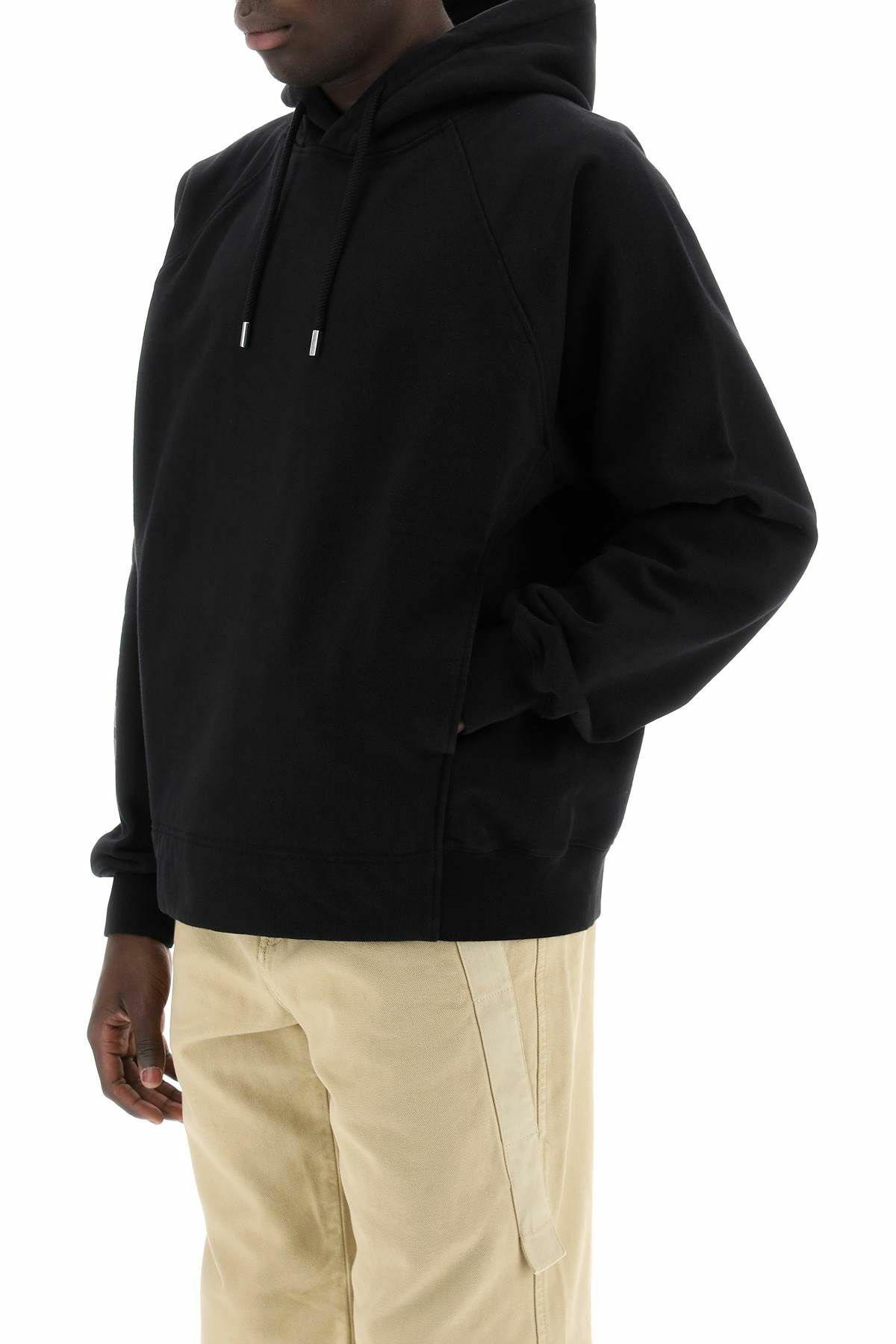 JACQUEMUS le hoodie typo hoodie Black Jacquemus