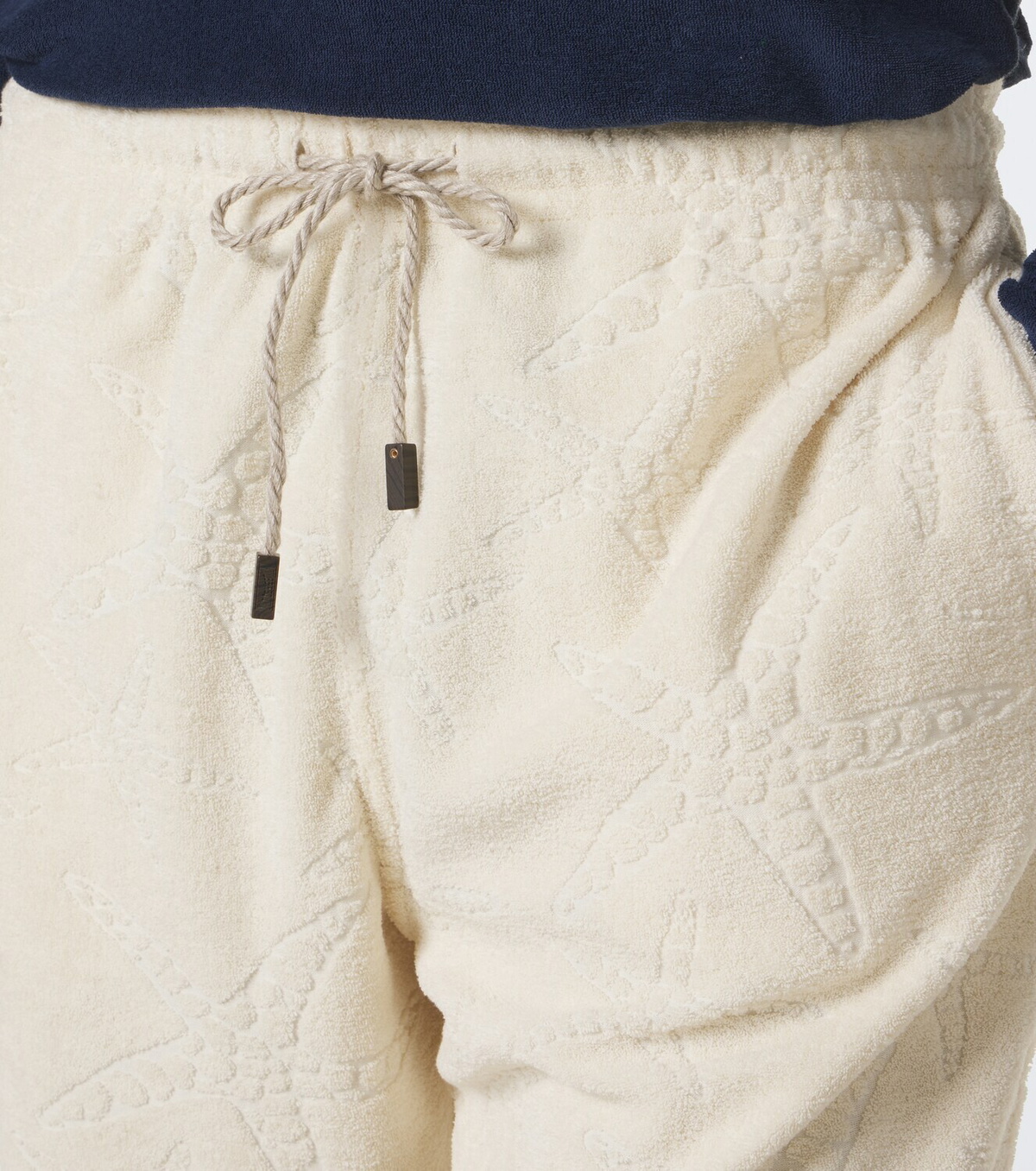 Vilebrequin Bolide jacquard cotton-blend terry shorts