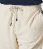 Vilebrequin Bolide jacquard cotton-blend terry shorts