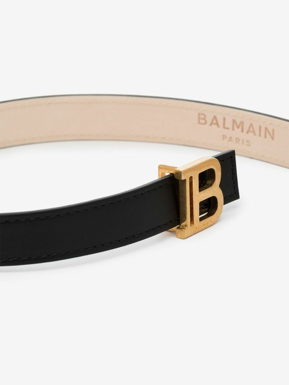 Balmain Logo-Buckle Belt