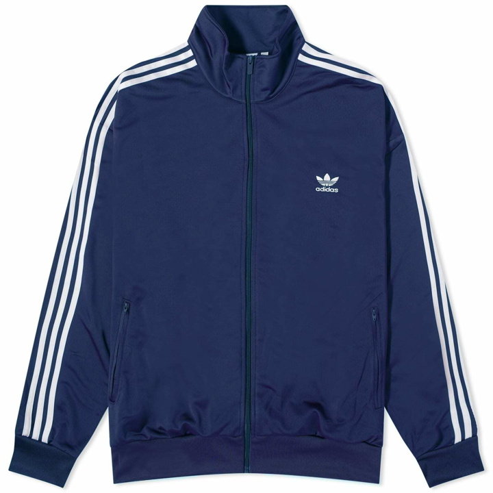 Photo: Adidas Men's Firebird Track Top in Dark Blue