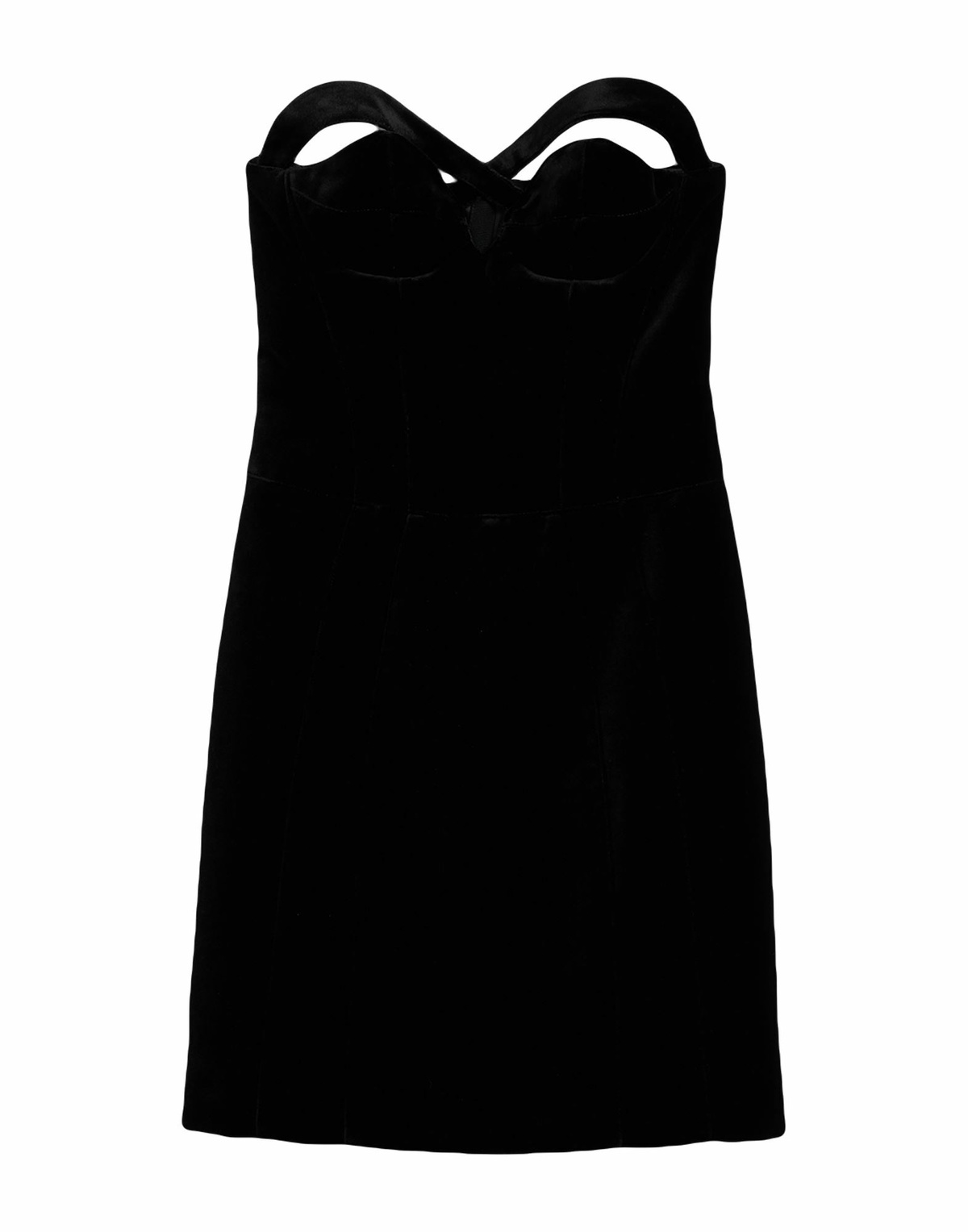 Mugler Womens Mini dress in Black