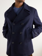 Valstar - Ben Padded Wool-Blend Felt Peacoat - Blue