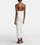 Jacquemus Tablier knitted midi dress