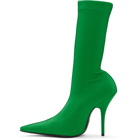 Balenciaga Green Sock Boots