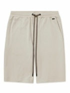 Hanro - Natural Living Stretch Organic Cotton-Jersey Drawstring Shorts - Neutrals