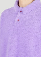 La Neve Polo Sweater in Lilac