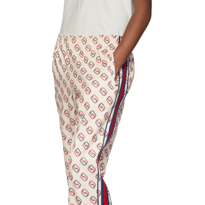 Shop GUCCI 2022-23FW Casual Style Logo Pants (693300XJEF07401) by