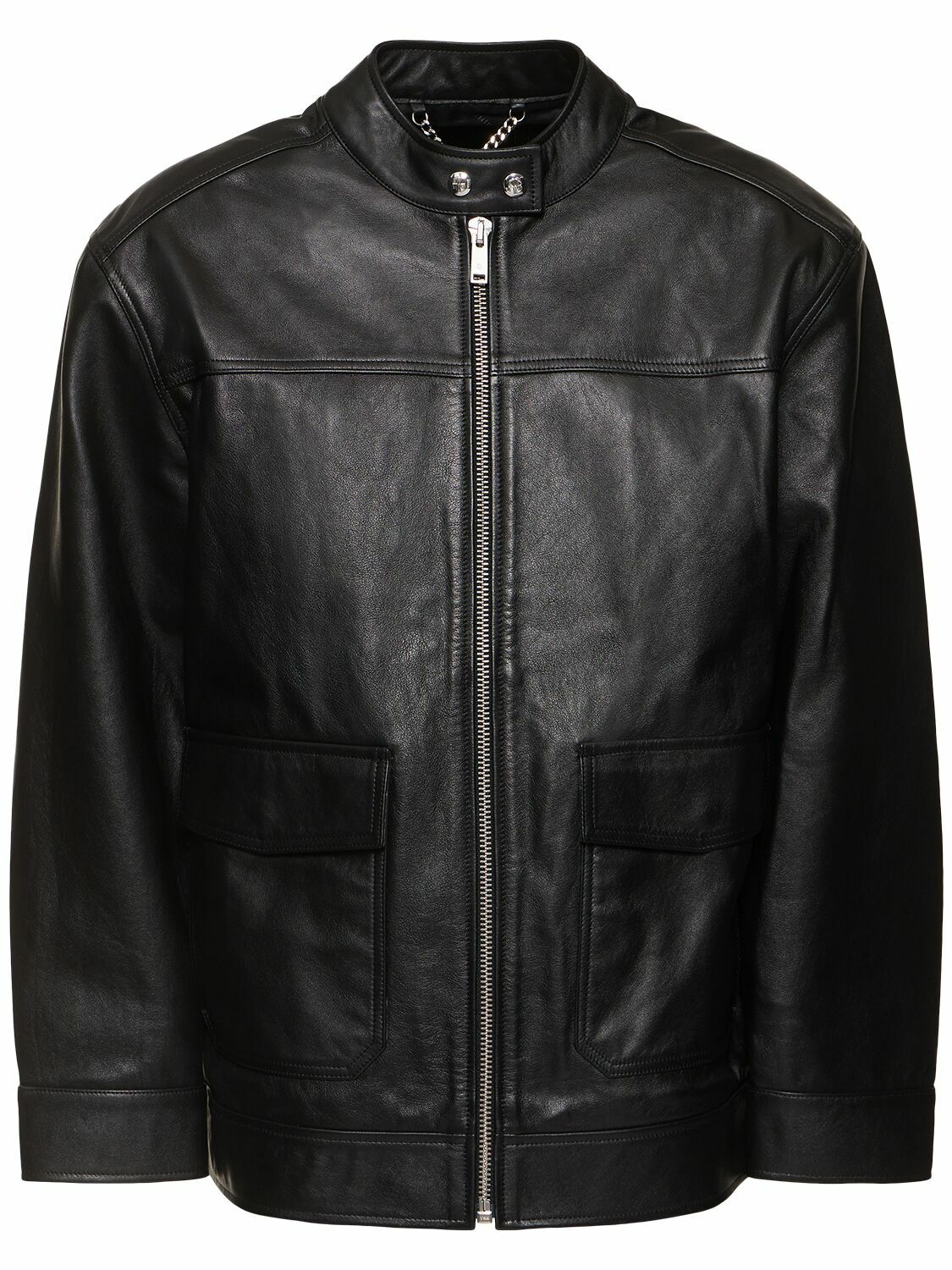 ANINE BING Black Simone Leather Jacket ANINE BING