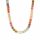 Crystal Haze Women's Serena Necklace in Rainbow 