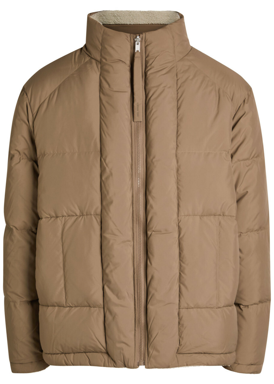 Axel Arigato Lodge Reversible Padded Shell Jacket Brown