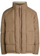 Axel Arigato Lodge Reversible Padded Shell Jacket Brown