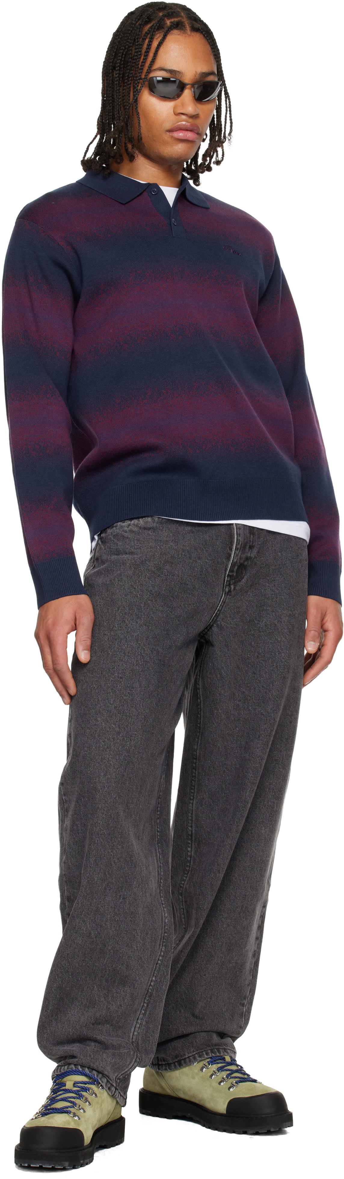 Dime Black Baggy Jeans