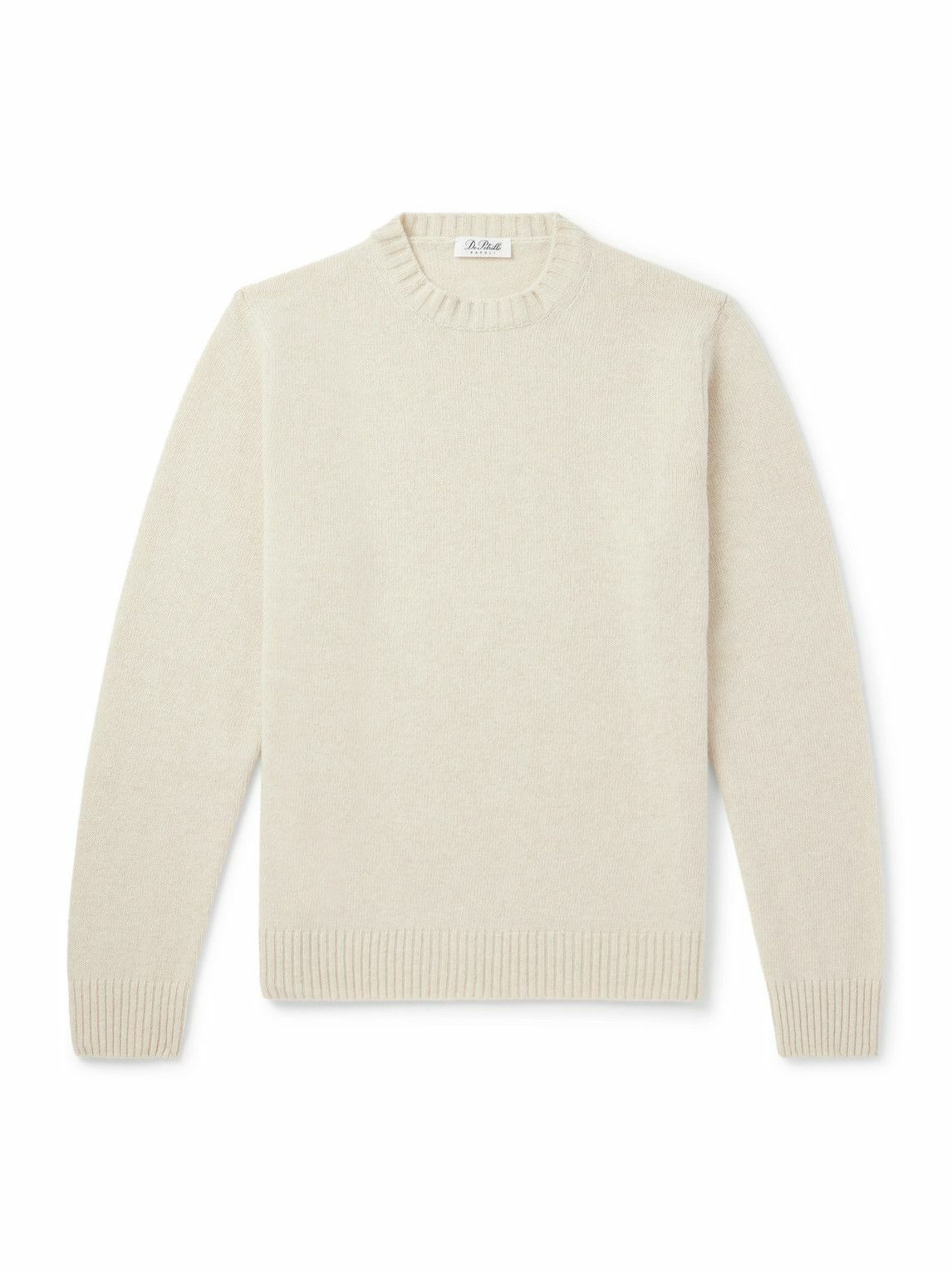 De Petrillo - Merino Wool and Cashmere-Blend Sweater - Neutrals