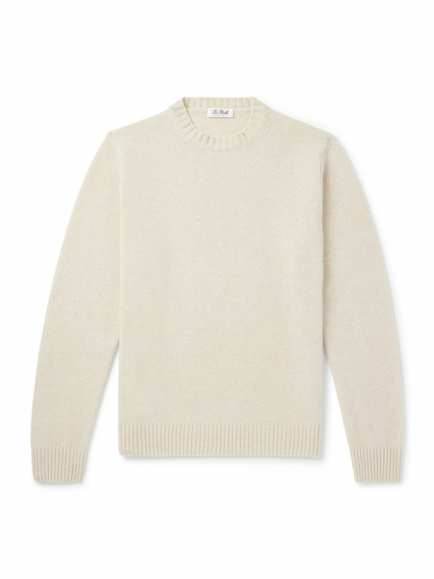 Photo: De Petrillo - Merino Wool and Cashmere-Blend Sweater - Neutrals