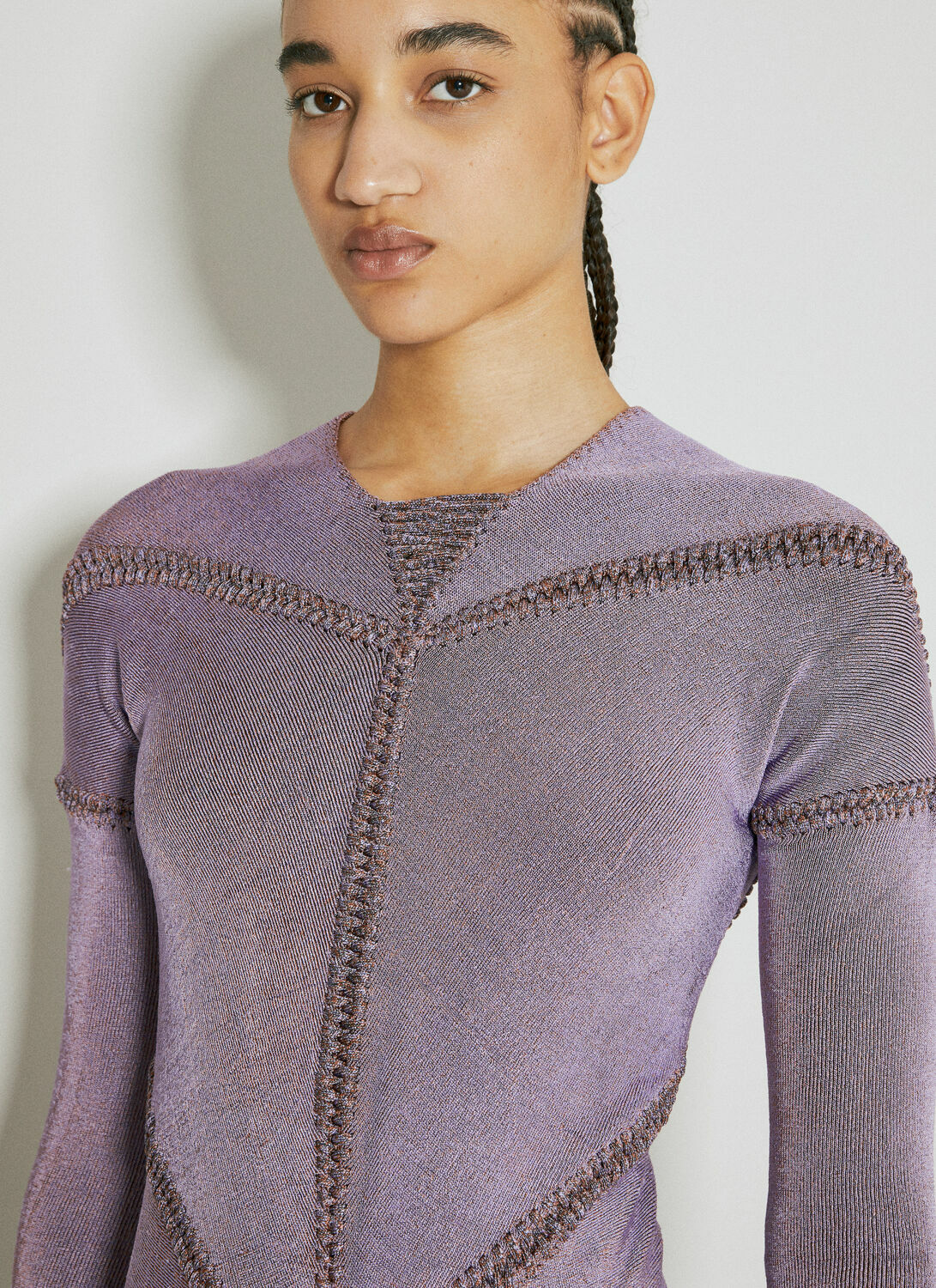 Isa Boulder Ray Knit Mini Dress