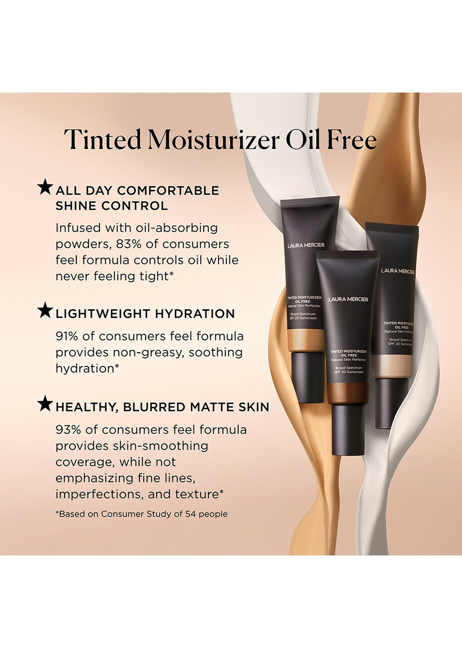 Laura Mercier Tinted Moisturizer Oil Free Natural Skin Perfector Travel Size SPF20 - 3w1 Bisque