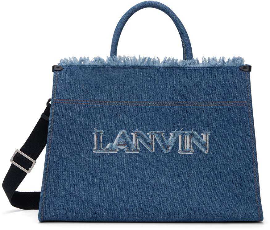 Lanvin Blue In & Out Tote Lanvin