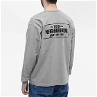 Neighborhood Men's Long Sleeve NH-1 T-Shirt in Grey