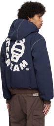 ICECREAM Navy Hooded Jacket