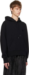 LGN Louis Gabriel Nouchi Black Logo Hoodie