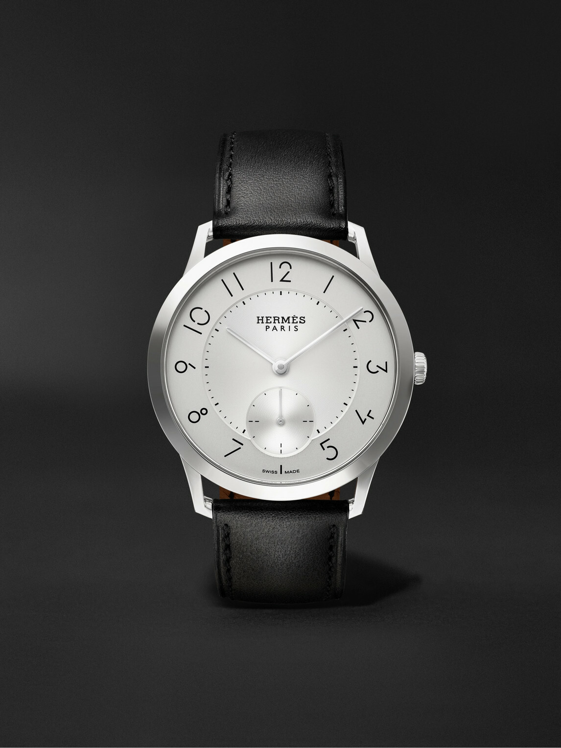 Hermès Timepieces - Slim d'Hermès Acier Automatic Stainless Steel Watch, Ref. 052839WW00