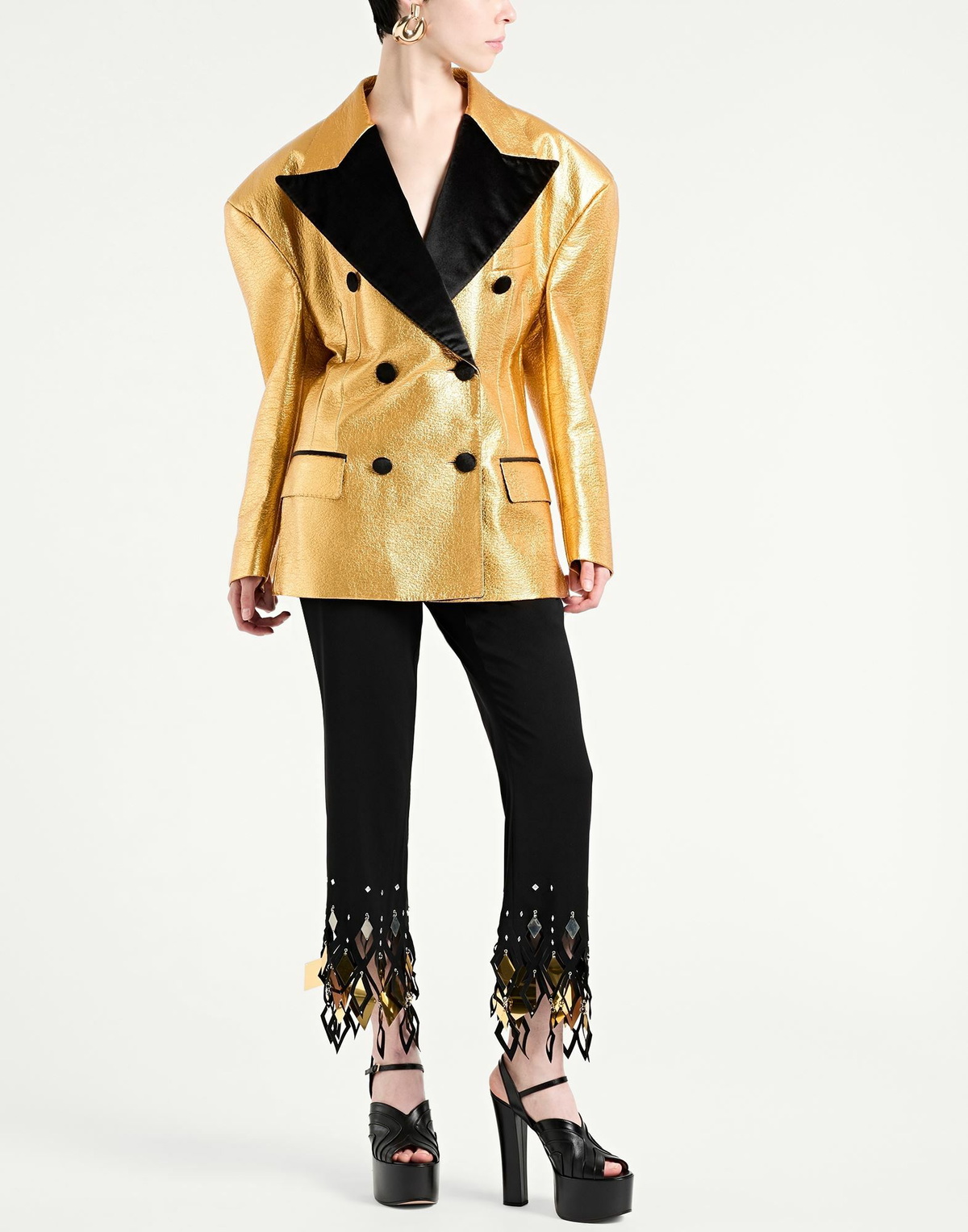 Dolce & gabbana Womens Blazer in Gold