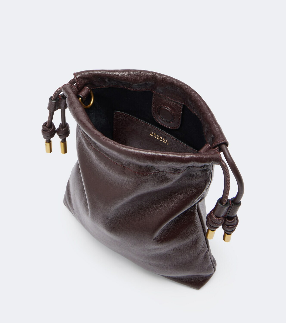 Isabel Marant Silven Mini leather bucket bag