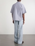 Remi Relief - Checked Cotton-Poplin Shirt - Blue
