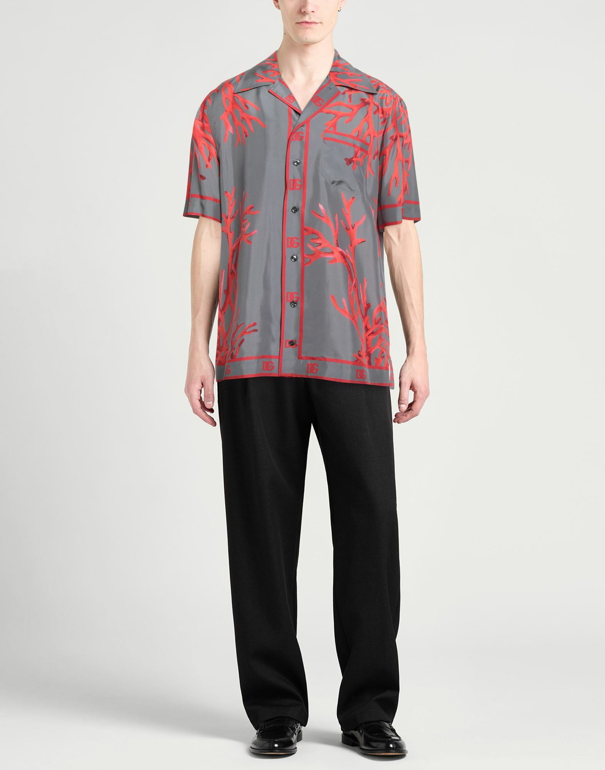 Dolce & gabbana Mens Shirt in Grey
