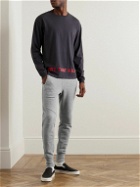 John Elliott - Escobar Slim-Fit Tapered Loopback Cotton-Blend Jersey Sweatpants - Gray