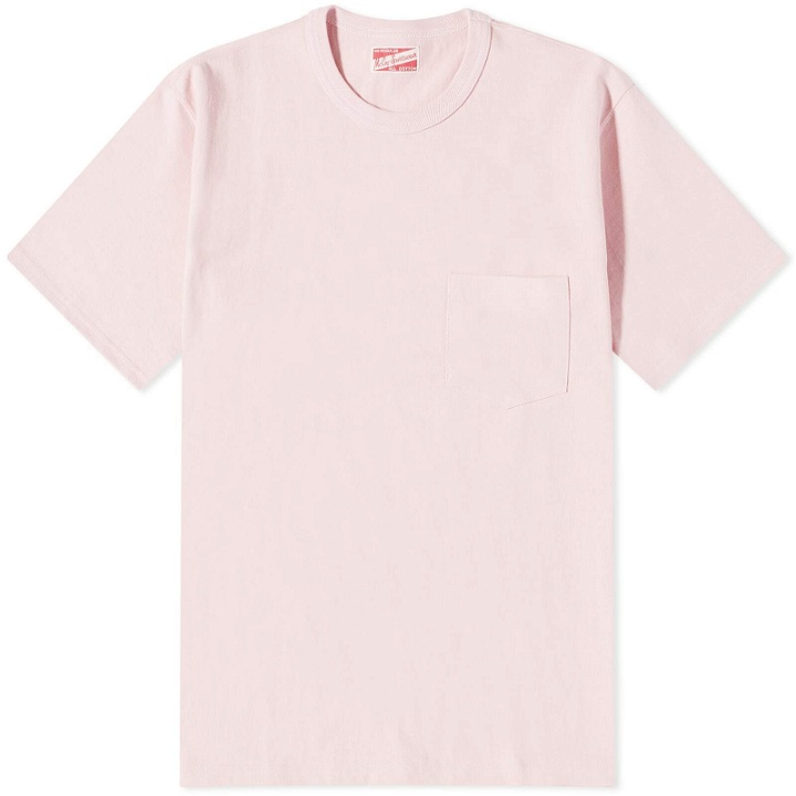 Photo: The Real McCoy's Men's Joe McCoy Pocket T-Shirt in Pink