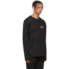 A-Cold-Wall* Black Long Sleeve 17 Leavers T-Shirt