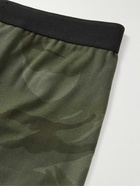 TOM FORD - Camouflage-Print Stretch-Cotton Boxer Briefs - Green