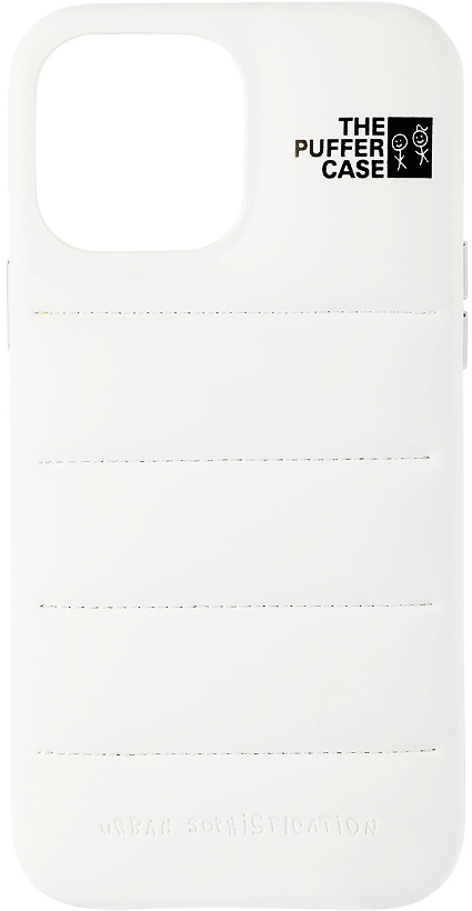Photo: Urban Sophistication White 'The Puffer Case' iPhone 13 Pro Max Case