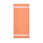 MC2 Saint Barth Fluo Orange Fouta Towel Doubled With Sponge