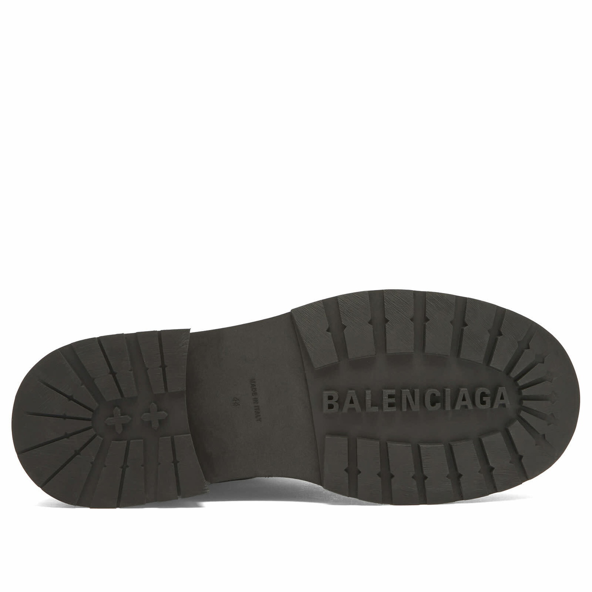 Balenciaga Men's Laceless Truck Lace Up Boot in Black