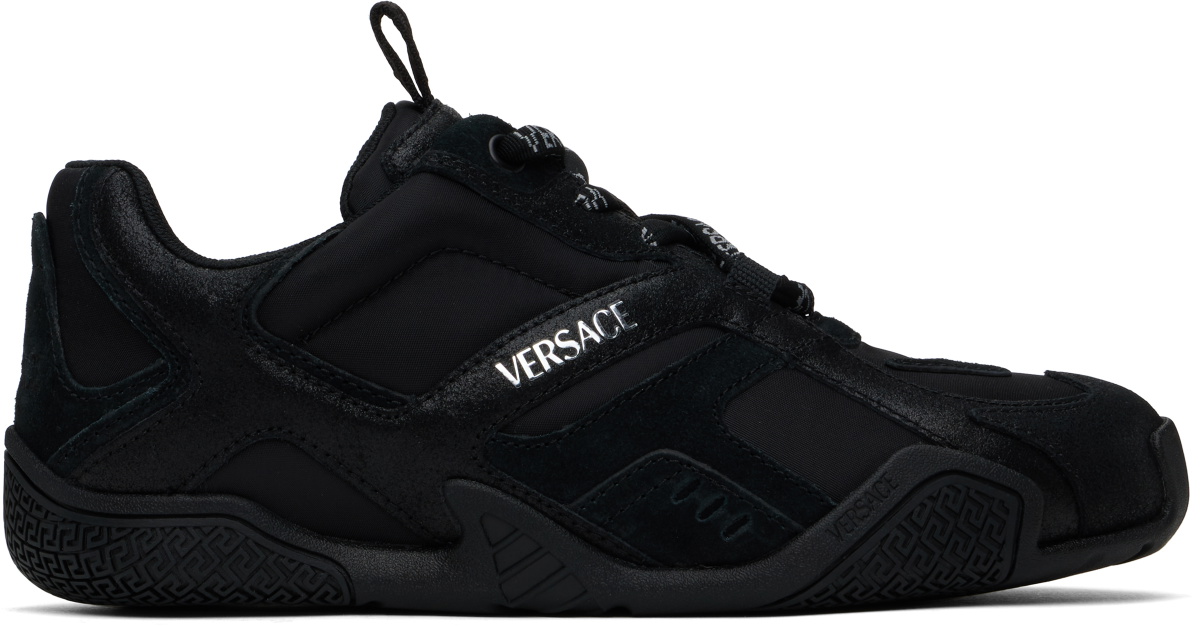 Versace Black Galaxia Sneakers