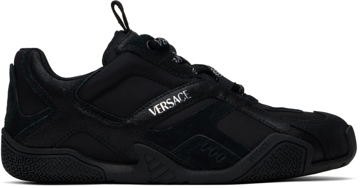 Photo: Versace Black Galaxia Sneakers